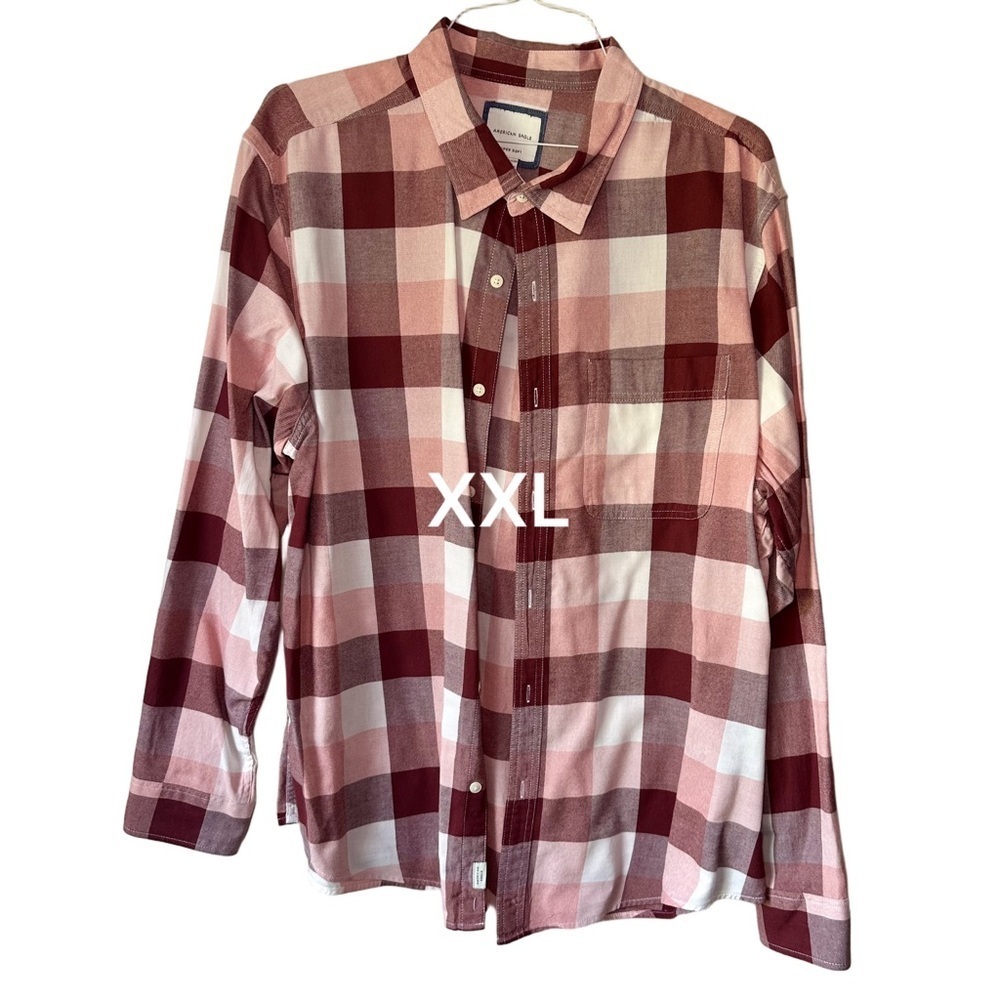 American Eagle Outfitters Super Soft Everyday Every Day Button Up Shirt XXL